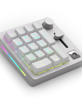 Glorious Numpad Prebuilt Wireless White Ice Geekd Dk