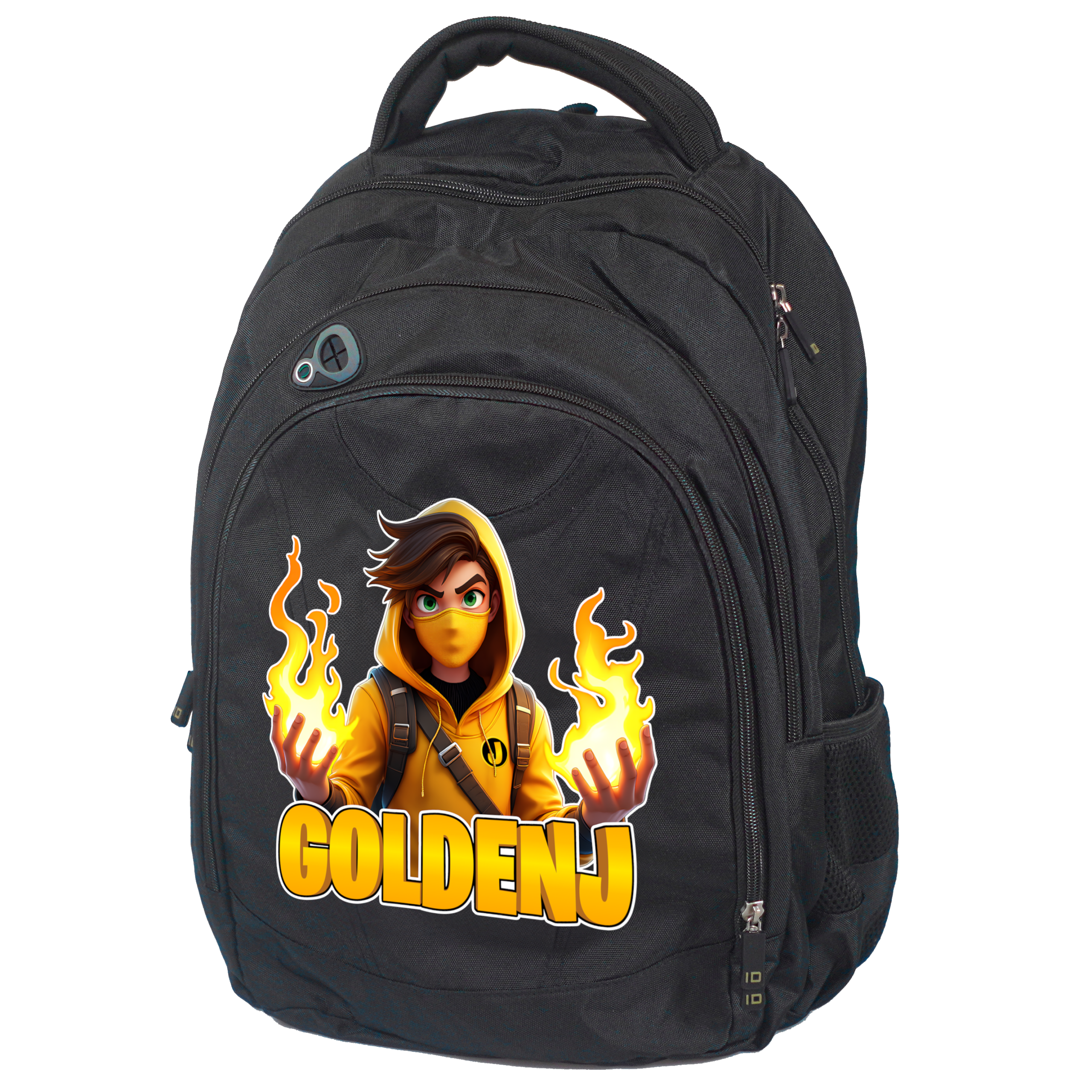 Goldenj Flamme Skoletaske Geekd Dk