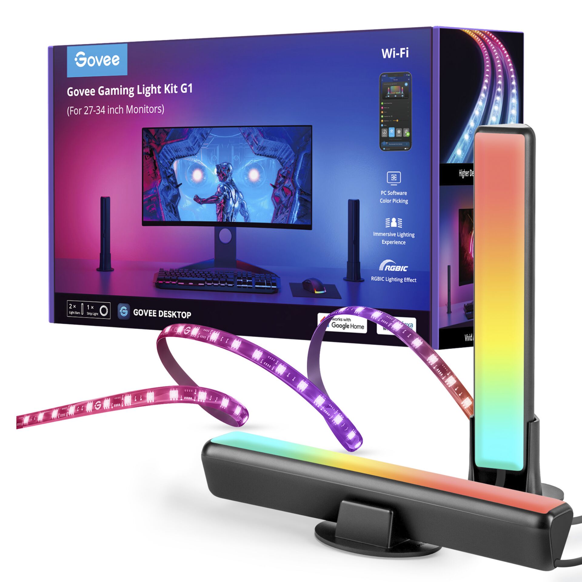 Govee Pc Monitor Pro Kit Til 27 Quot  34 Quot  Skærme Led Lys Geekd Dk