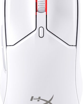 Hyperx Pulsefire Haste   Mini Optisk Trådløs Kabling Hvid Mus Geekd Dk