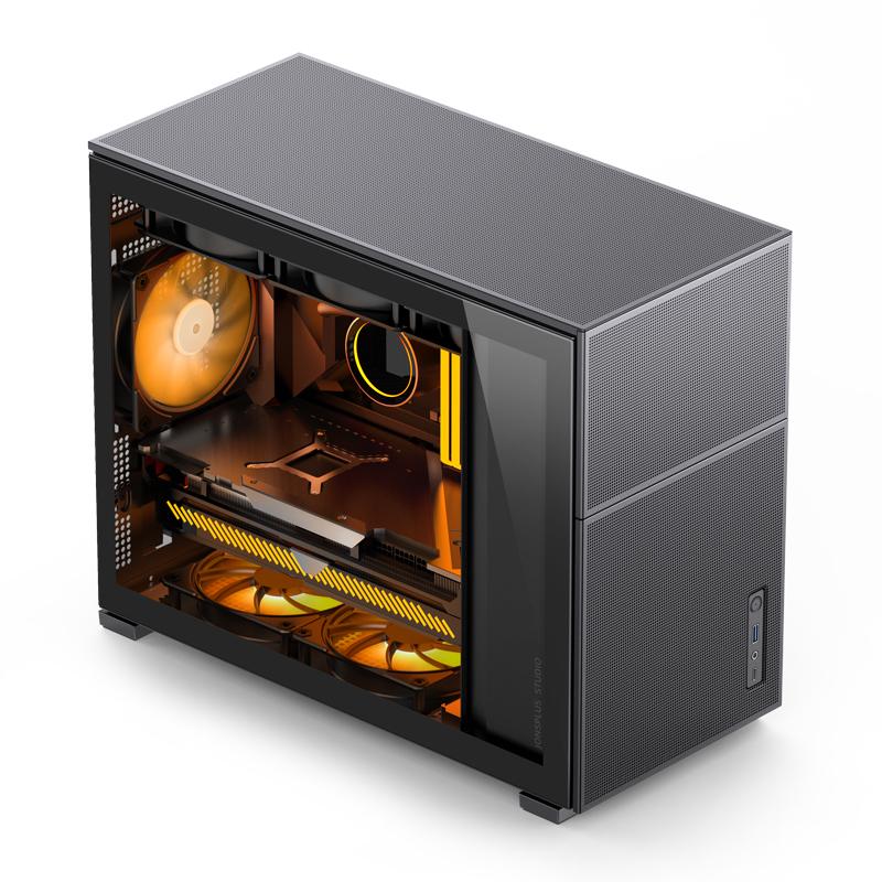 Jonsbo D31 Mesh Matx Case Tempered Glass Sort Kabinet Geekd Dk
