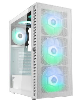 Kolink Observatory Hf Mesh Argb Midi Tower Case White Kabinet Geekd Dk