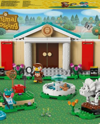 Lego Animal Crossing   Blathersâ  Museumsamling Geekd Dk