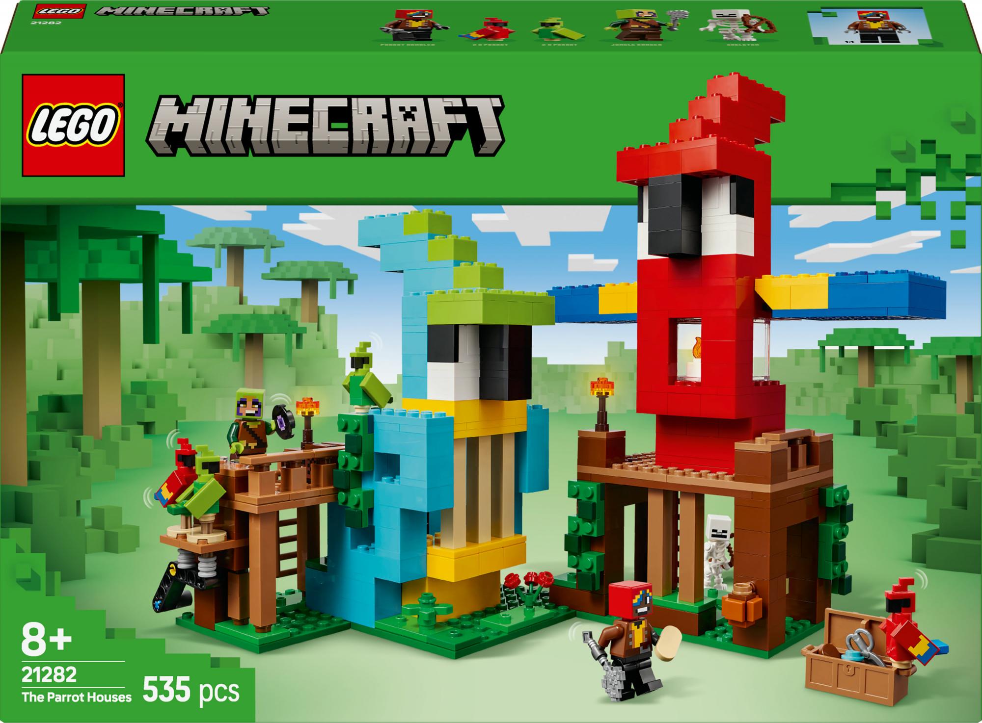 Lego Minecraft The Parrot Houses 21282 Geekd Dk