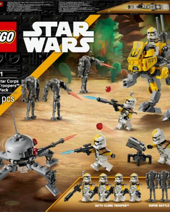 Lego Star Warsâ    327th Star Corps Clone Troopersâ  Battle Pack Geekd Dk