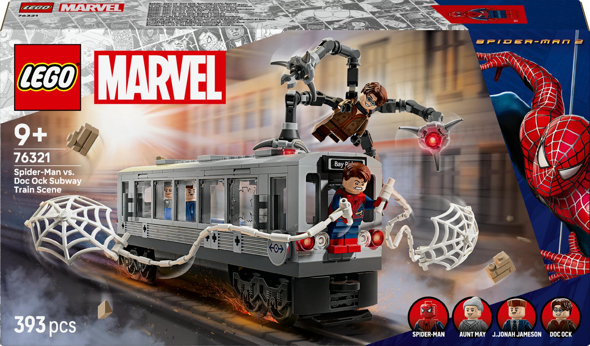 Lego Super Heroes Spider-man Vs Doc Ock: Subway Train Scene 76321 Geekd Dk