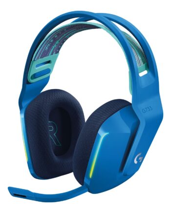 Logitech   G733 Lightspeed Wireless Rgb Gaming Headset Trådløs Headset Blå Geekd Dk