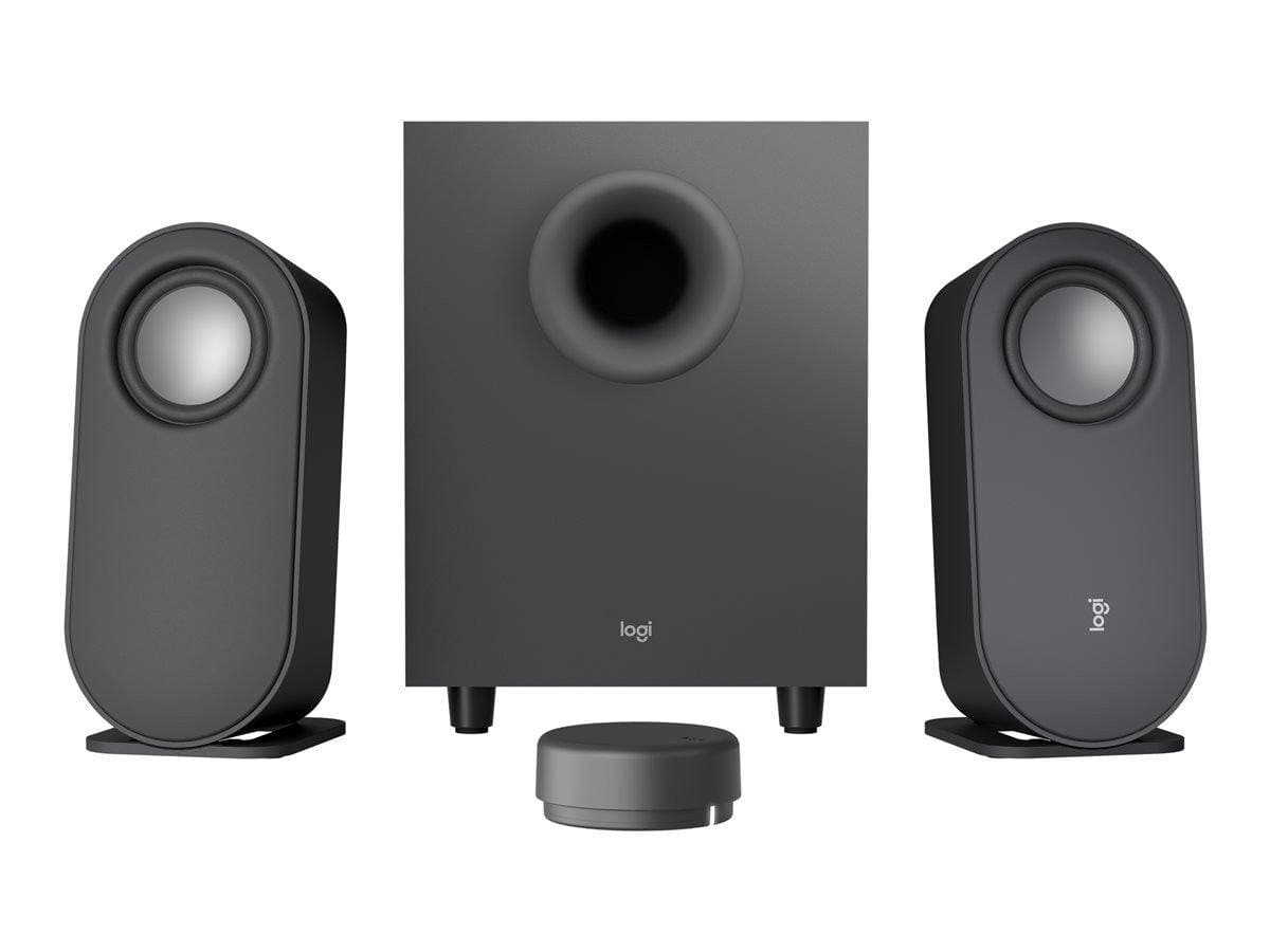 Logitech Z407 Computer Højttalere Med Subwoofer Og Bluetooth Tilslutning Graphite Geekd Dk