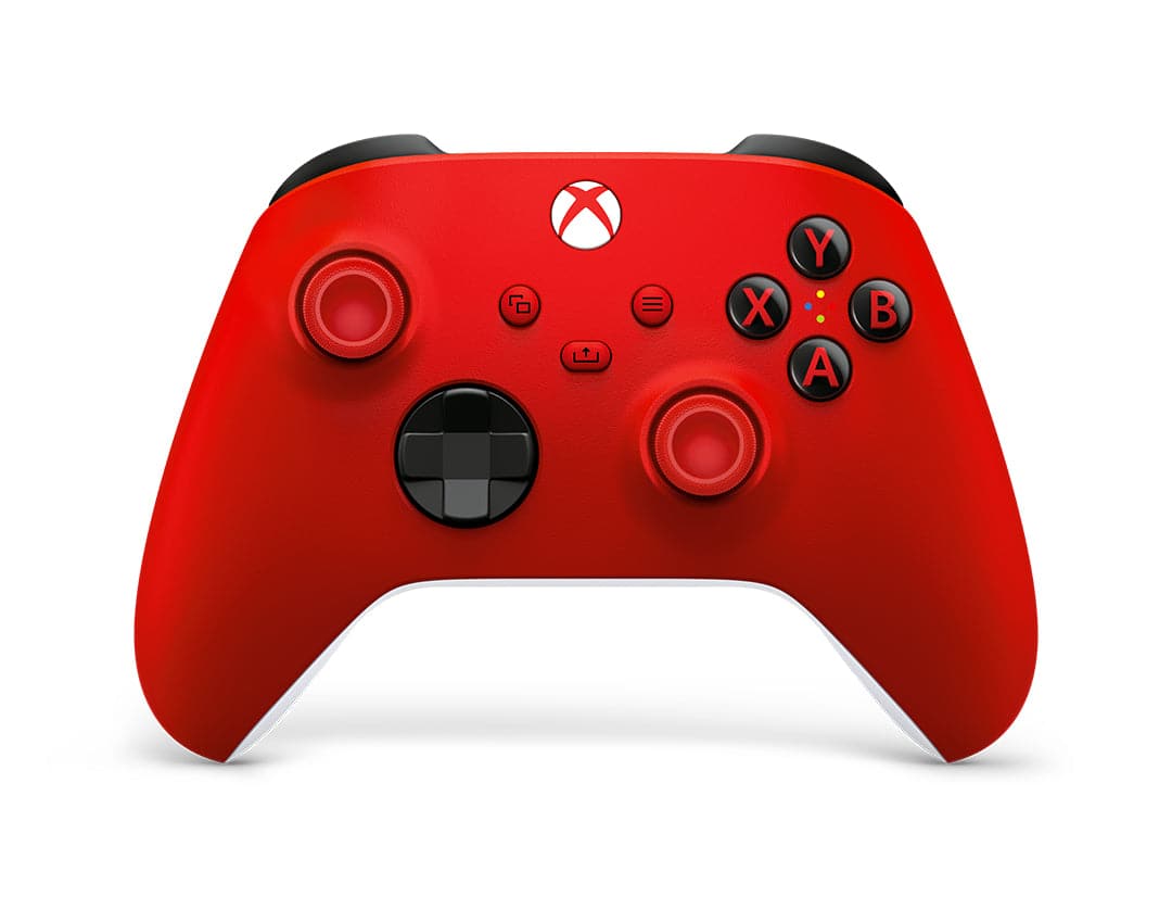 Microsoft Xbox Controller Rød Hvid Geekd Dk