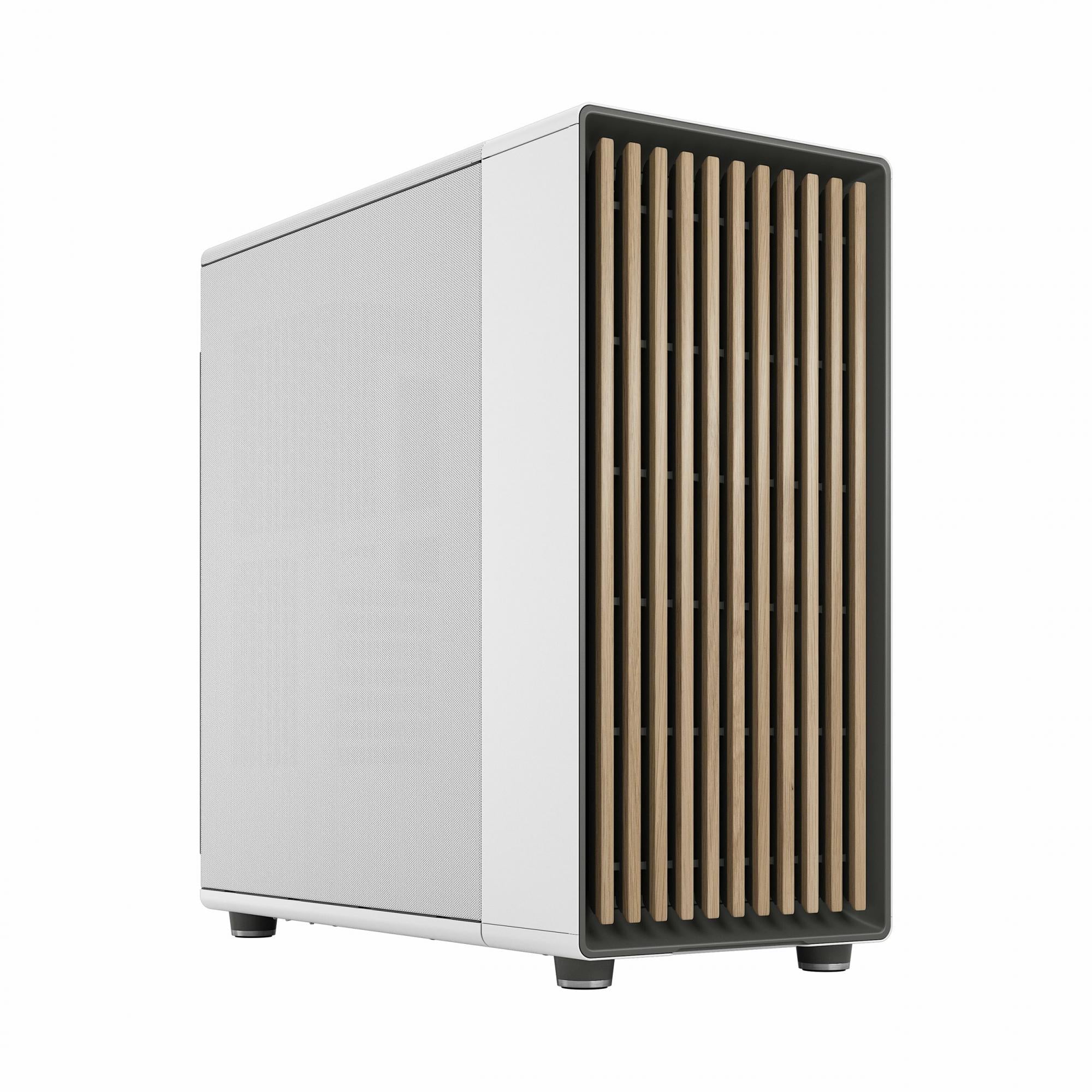 Midi Fractal Design North Chalk White Kabinet Geekd Dk