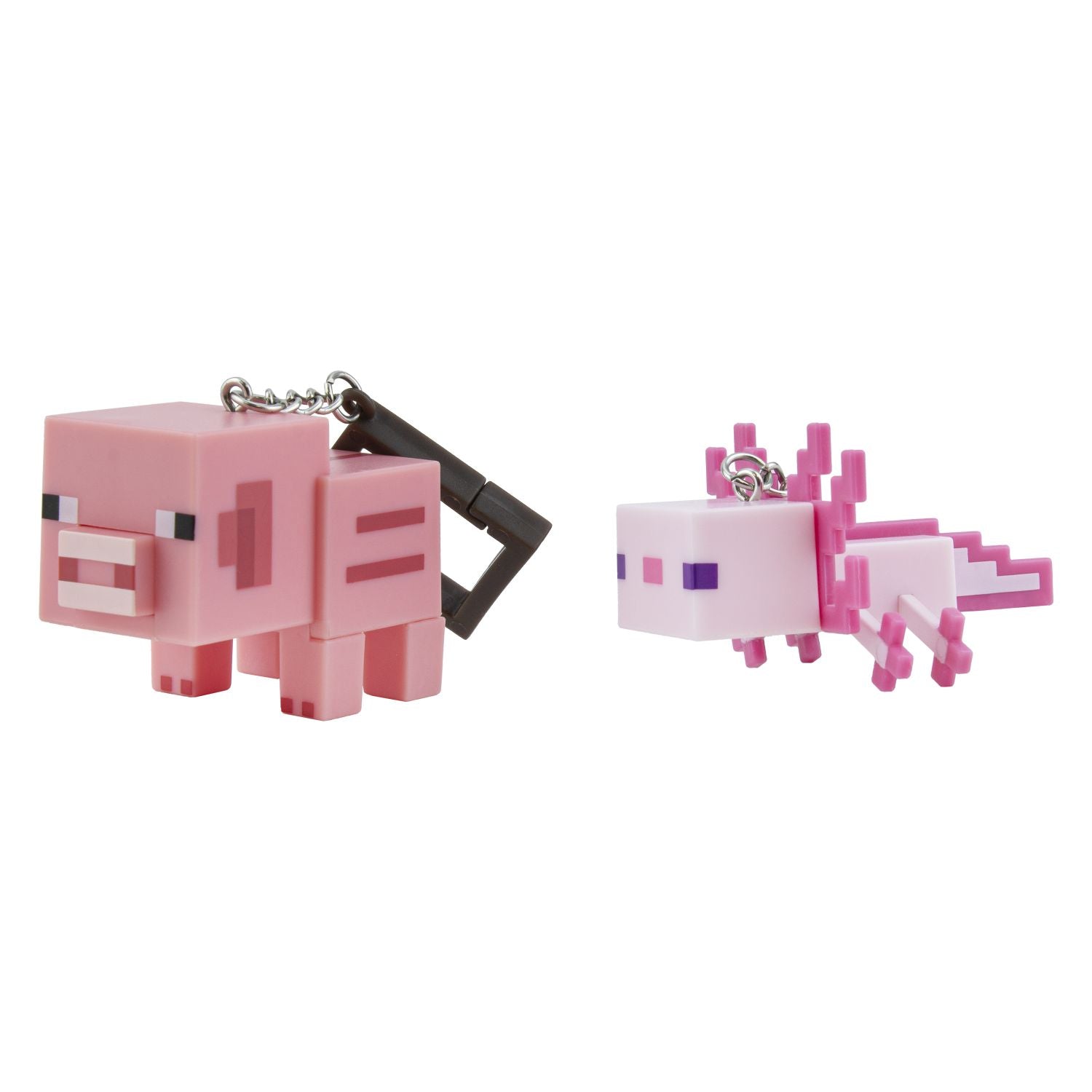 Minecraft Backpack Buddies Series 24stk Nøglering Geekd Dk