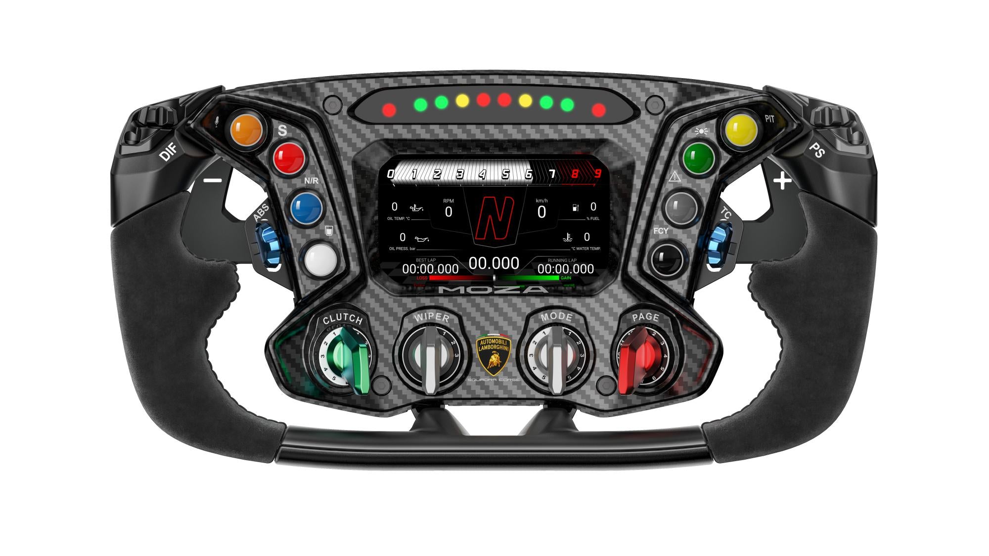 Moza Essenza Scv12 Lamborghini Steering Wheel Rat Geekd Dk