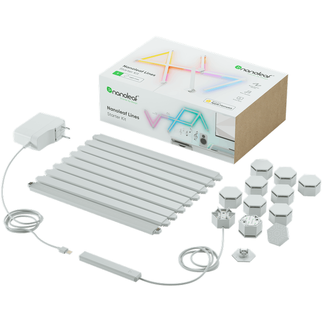 Nanoleaf Lines Starter Kit 9pk Led Lys Geekd Dk