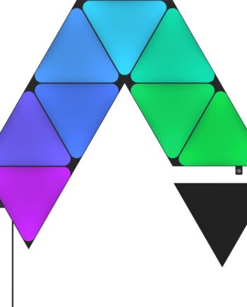 Nanoleaf Shapes Triangles Ultra Black Edition Expansion Pack  3pack  Led Lys Geekd Dk