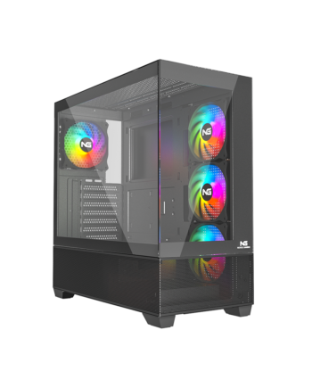 Nordic Gaming Hugin Rgb Tårn Atx Sort Kabinet Geekd Dk