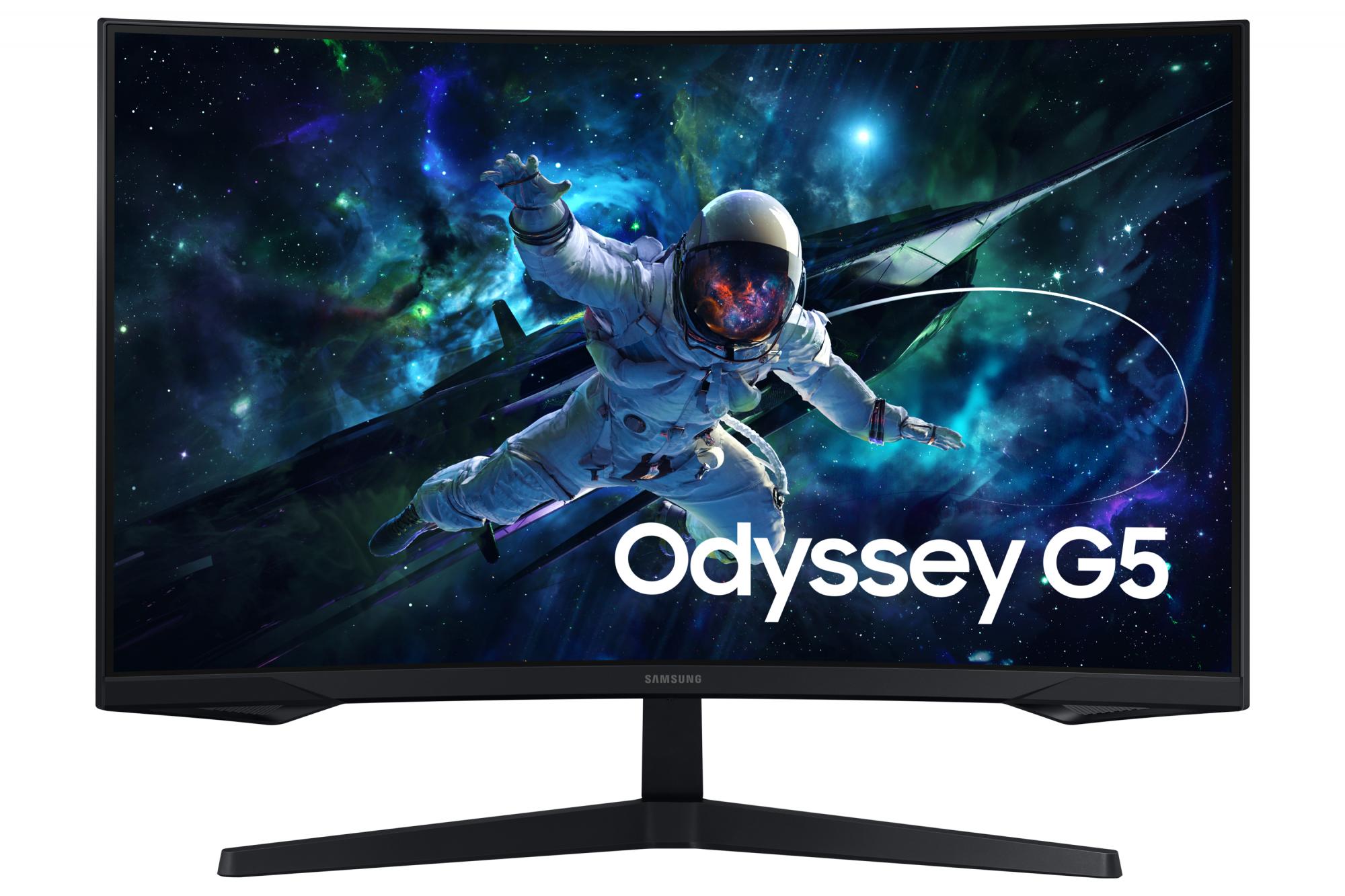 Samsung Odyssey G5 S32cg554eu 32 2560 1440 2k Hdmi Displayport 165hz Skærm Geekd Dk