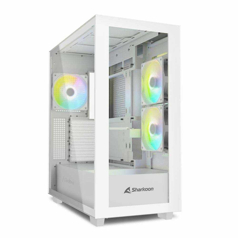 Sharkoon Rebel C60 White Rgb Atx Kabinet Geekd Dk
