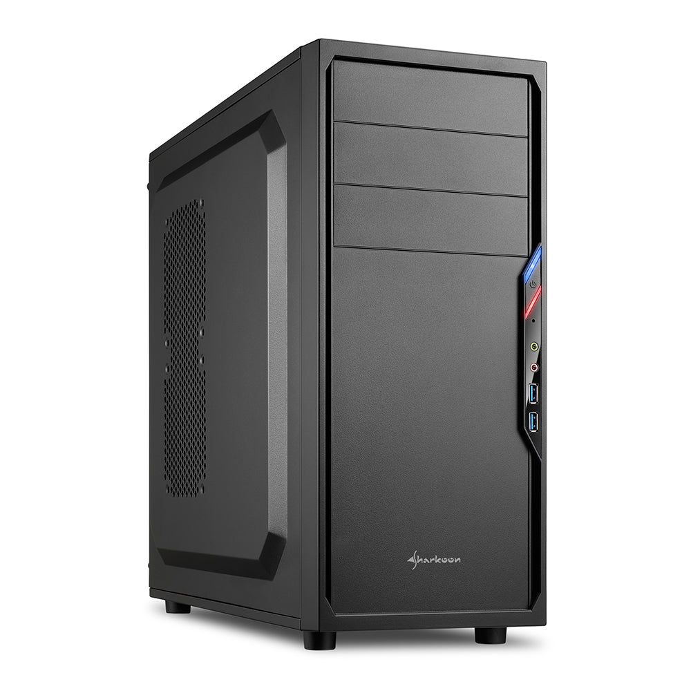 Sharkoon Vs4-  Black Usb     Kabinet Geekd Dk
