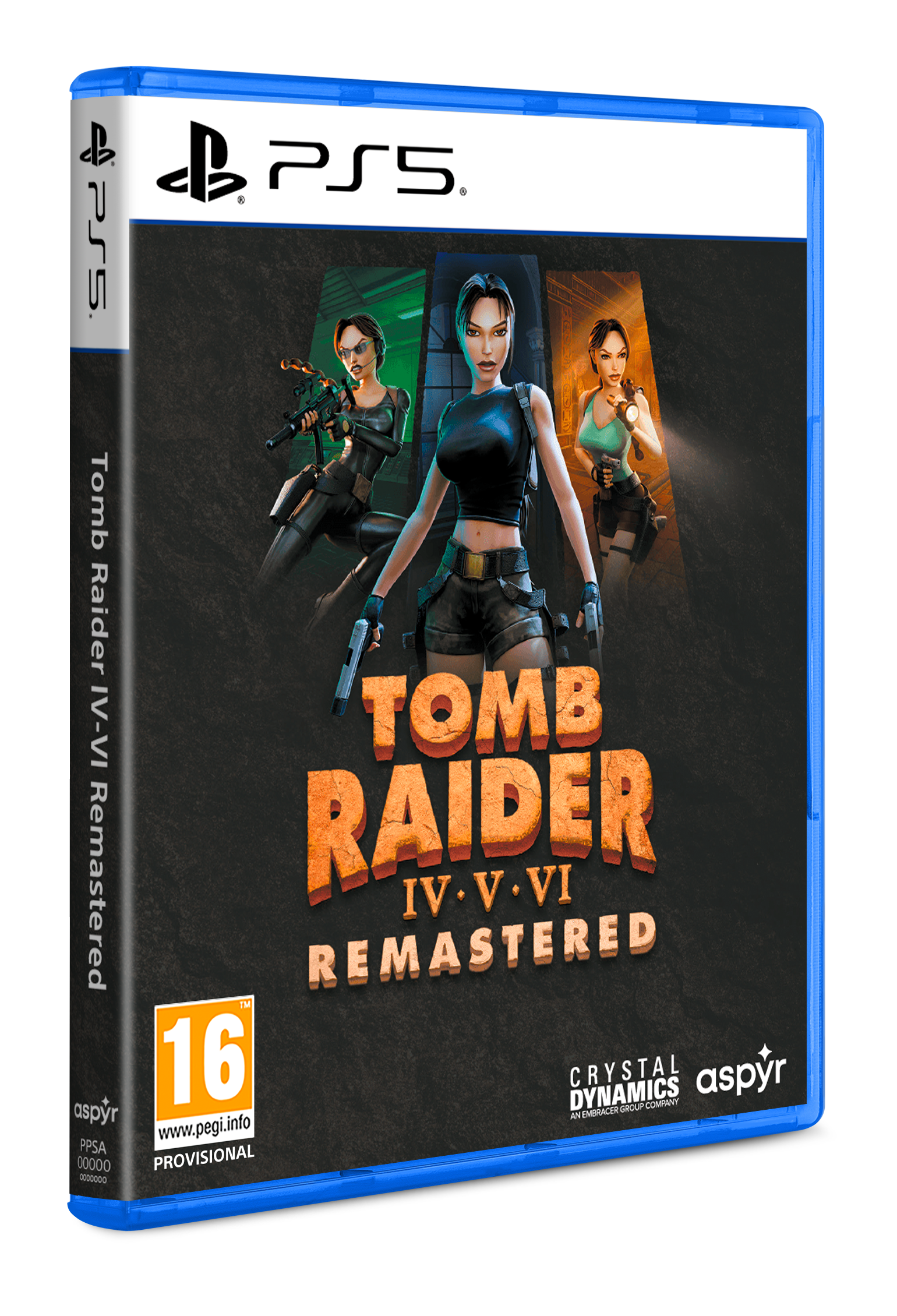 Tomb Raider Iv-vi Remastered Starring Laracroft Playstation   Spil Geekd Dk