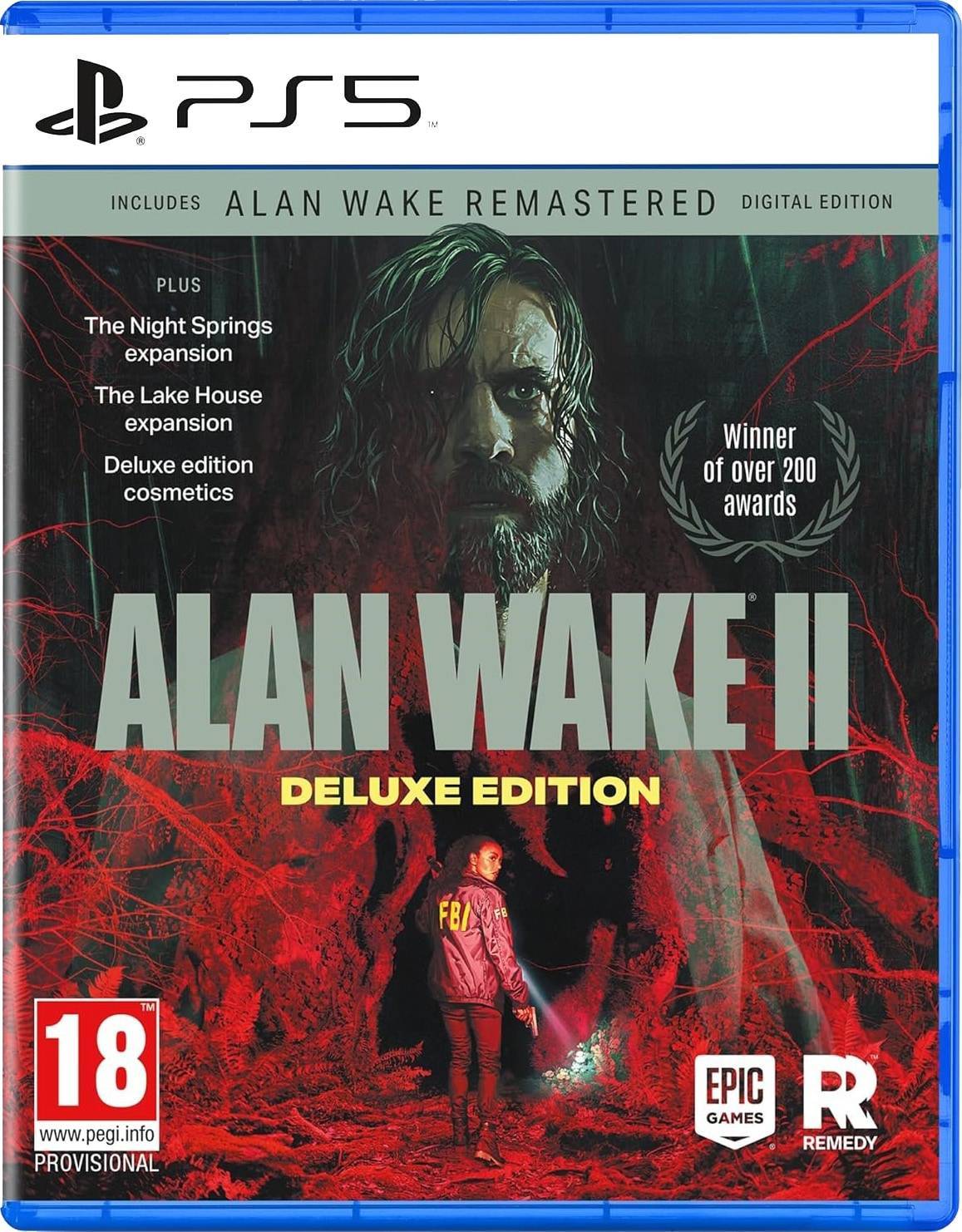 Alan Wake Deluxe Edition Ps5 Spil Geekd Dk