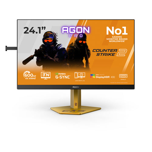 Aoc Agon Pro Cs24a 24 Ultra-fast Tn Esports 1920 1080 Full Hd Hdmi Displayport 610hz Skærm Geekd Dk
