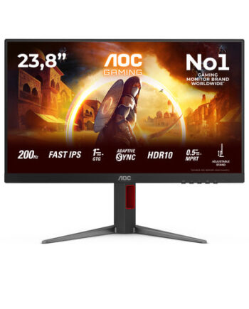 Aoc G4 24g4ha 24 Fast Ips 1920   1080  Full Hd  Displayport Hdmi 200 Hz Skærm Geekd Dk