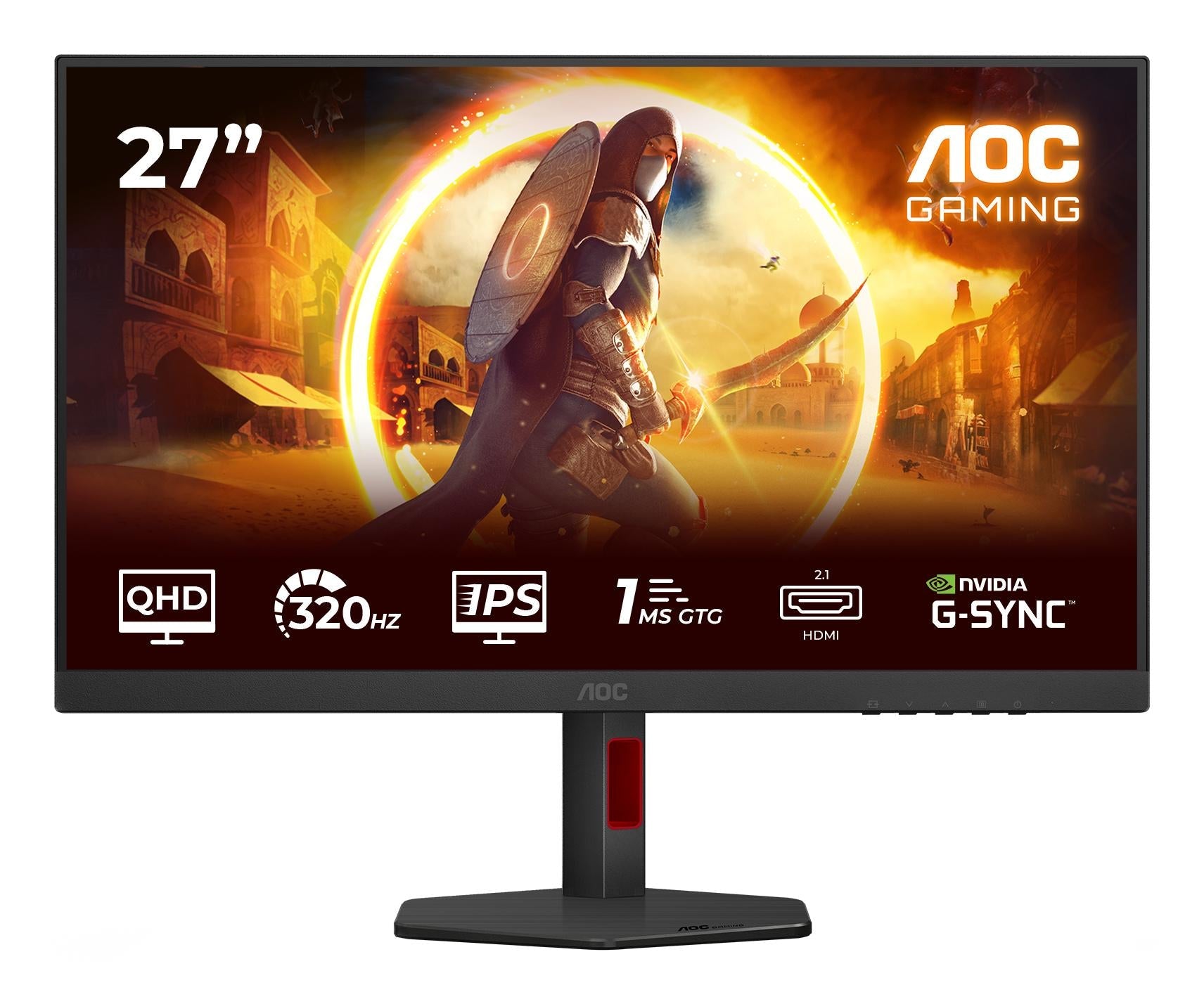 Aoc Gaming Q27g4sru 27 Quot 2560x1440 1ms 320hz Gaming Skærm Geekd Dk