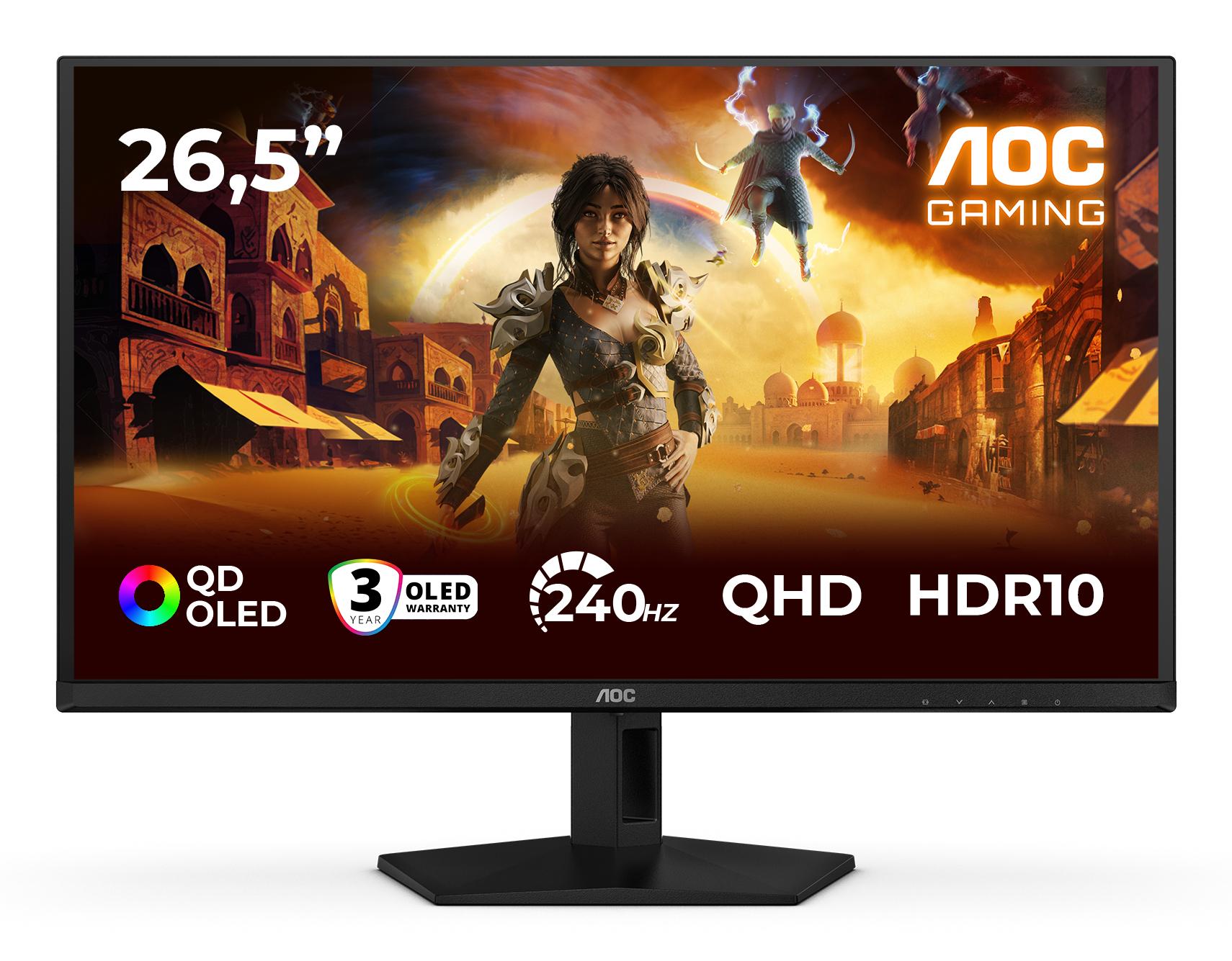Aoc Gaming Q27g41zdf 27 Quot 2560x1440 03ms 240hz Gaming Skærm Geekd Dk