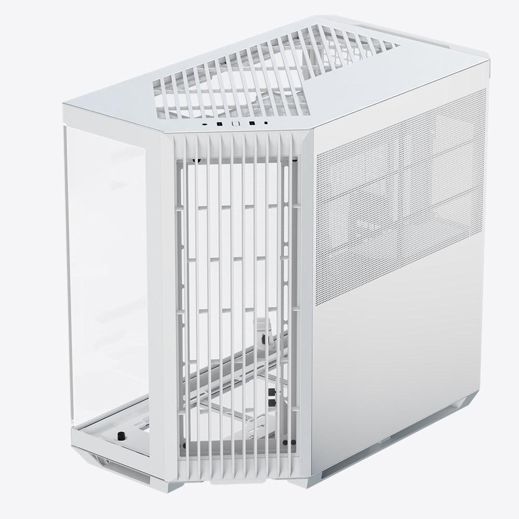 Apnx V1  Midi-tower  Atx  Tempered Glass Hvid Kabinet Geekd Dk