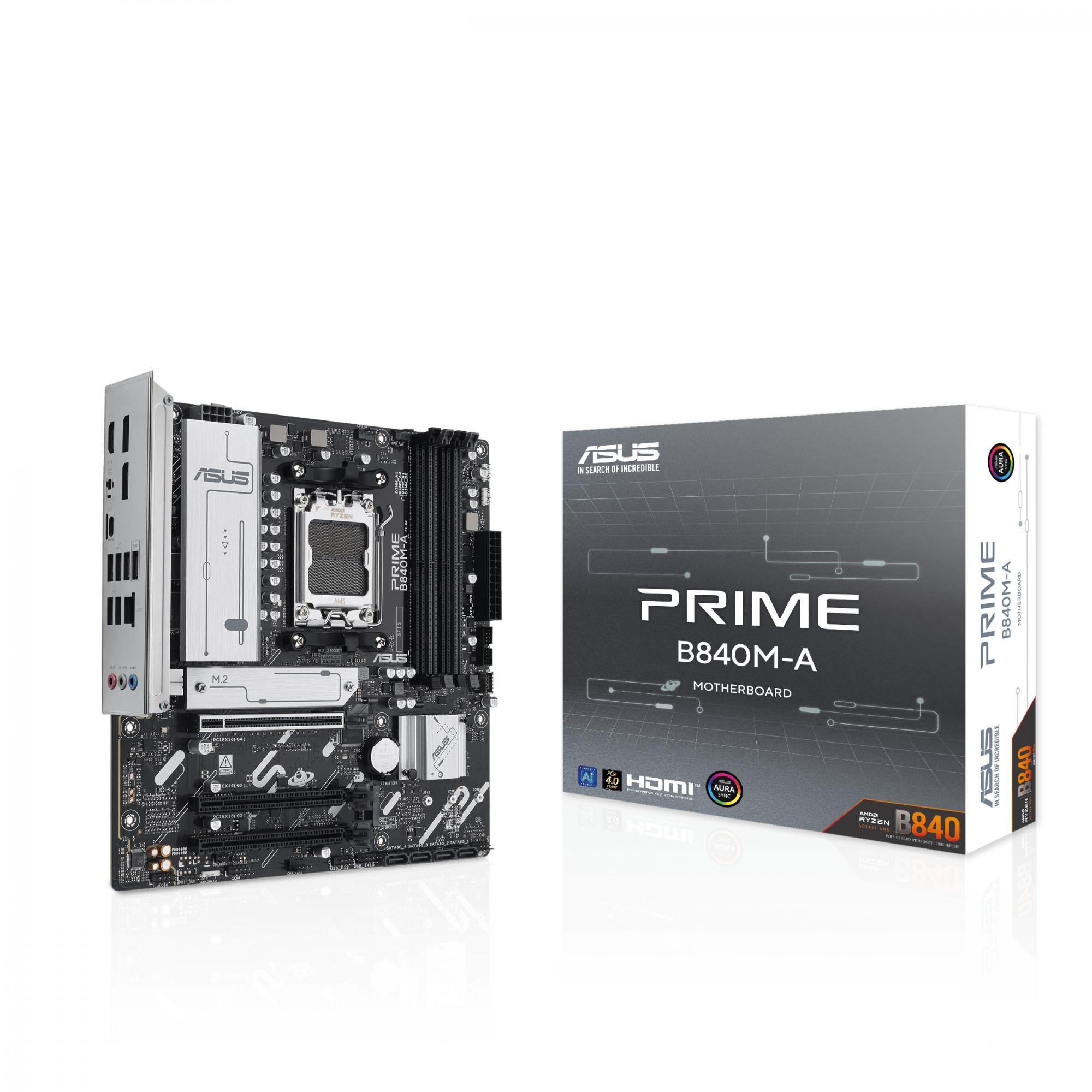 Asus Prime B840m- -csm Matx B840 Am5 Bundkort Geekd Dk