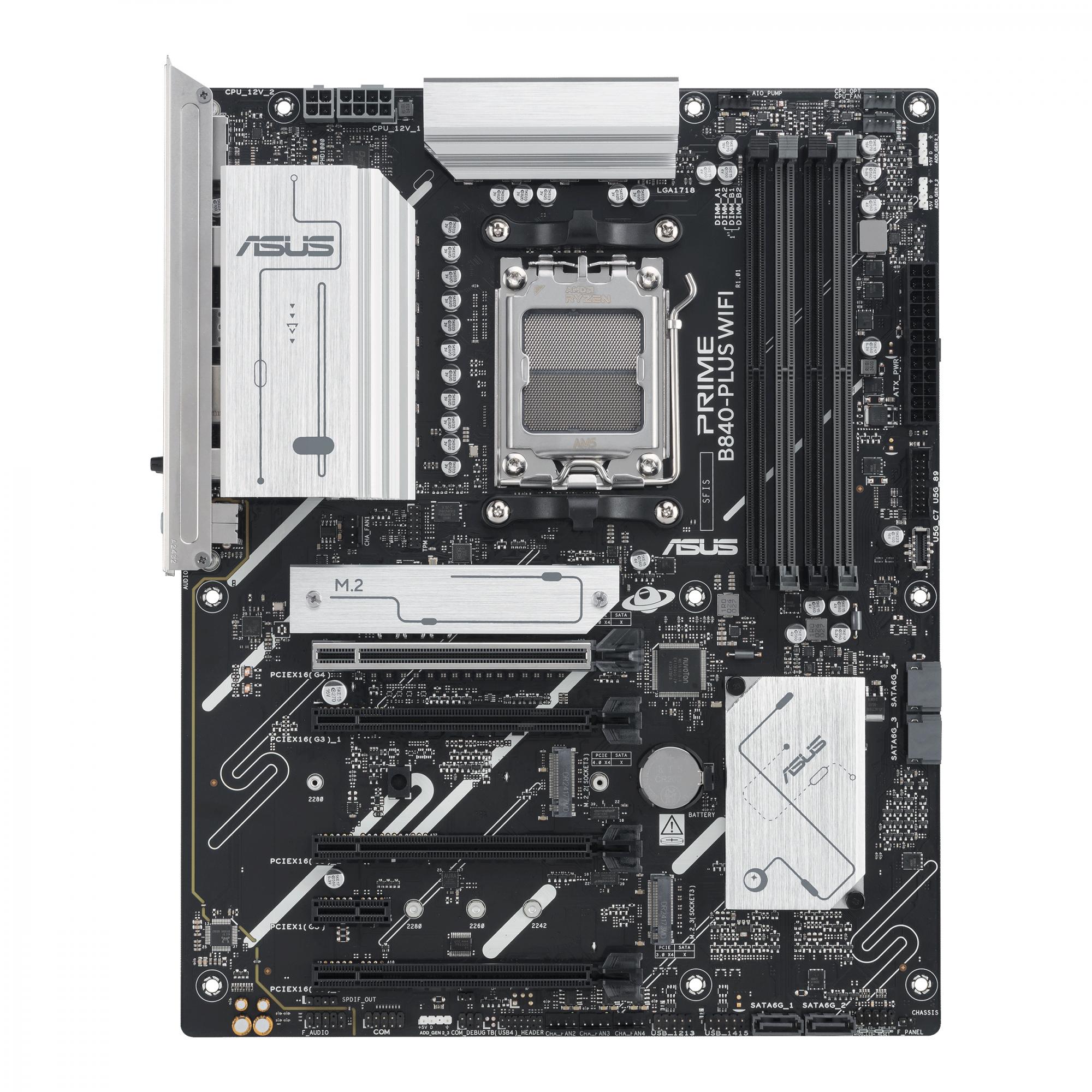 Asus Prime B840-plus Wifi Atx B840 Am5 Bundkort Geekd Dk