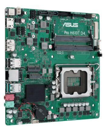 Asus Pro H610t D4-csm  Thin Mini-itx  H610  Lga 1700  Ddr4  Bundkort Geekd Dk