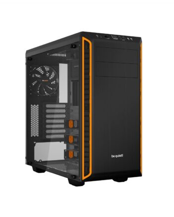 Be Quiet  Pure Base 600 Window Black Orange Kabinet Geekd Dk