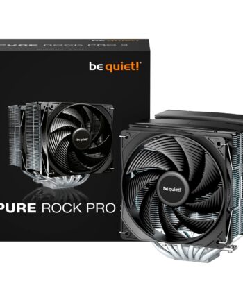 Be Quiet Pure Rock Pro    Black Silver  120 Mm  Cpu Køler Geekd Dk