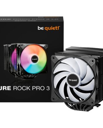 Be Quiet Pure Rock Pro   Lx Black  Black  120 Mm  Cpu Køler Geekd Dk