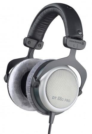 Beyerdynamic Dt 880 Pro 250 Ohm Over-ear Høretelefoner   Sort  Sølv Headset Geekd Dk