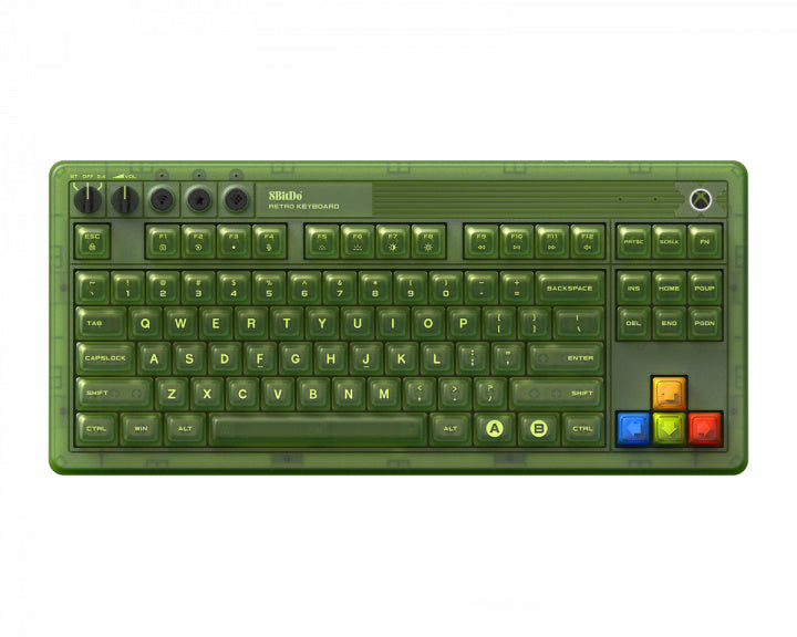 8bitdo Retro 87 Mechanical Keyboard   Xbox Edition   Us Tastatur Geekd Dk