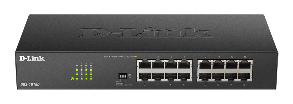 -link Dgs-1016d     16-port Gigabit-netværksswitch Geekd Dk