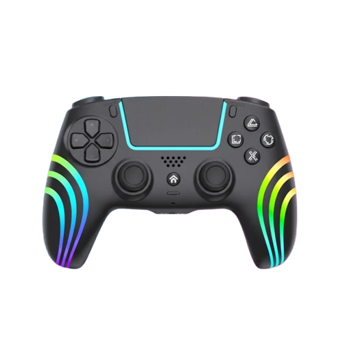 Deep Explorer Wave   Rgb   Sort Controller Til Ps5 Geekd Dk