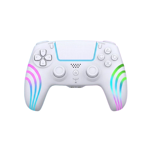 Deep Explorer Wave   Rgb   Hvid Controller Til Ps5 Geekd Dk