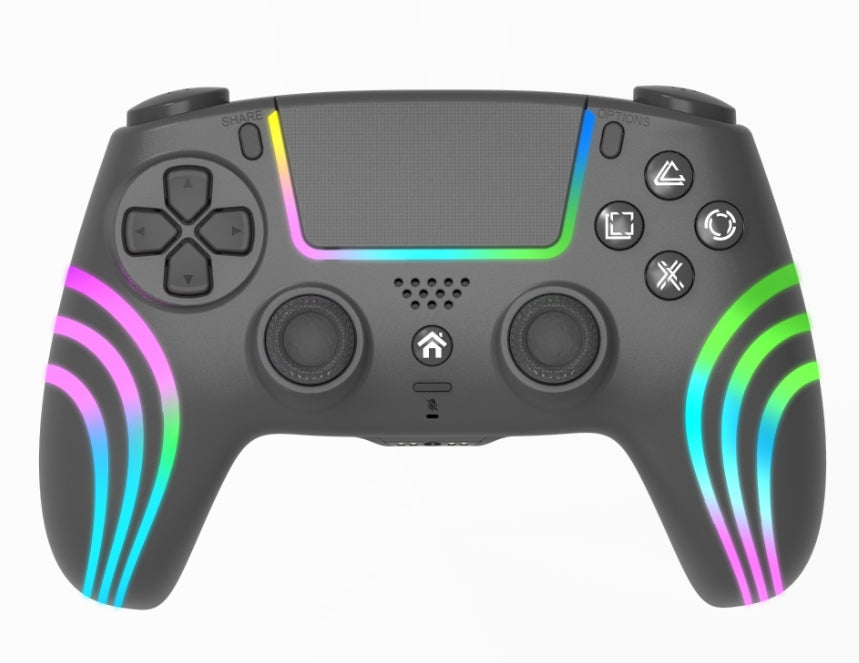 Deep Explorer Wireless   Sort Controller Til Ps4 Og Pc Geekd Dk