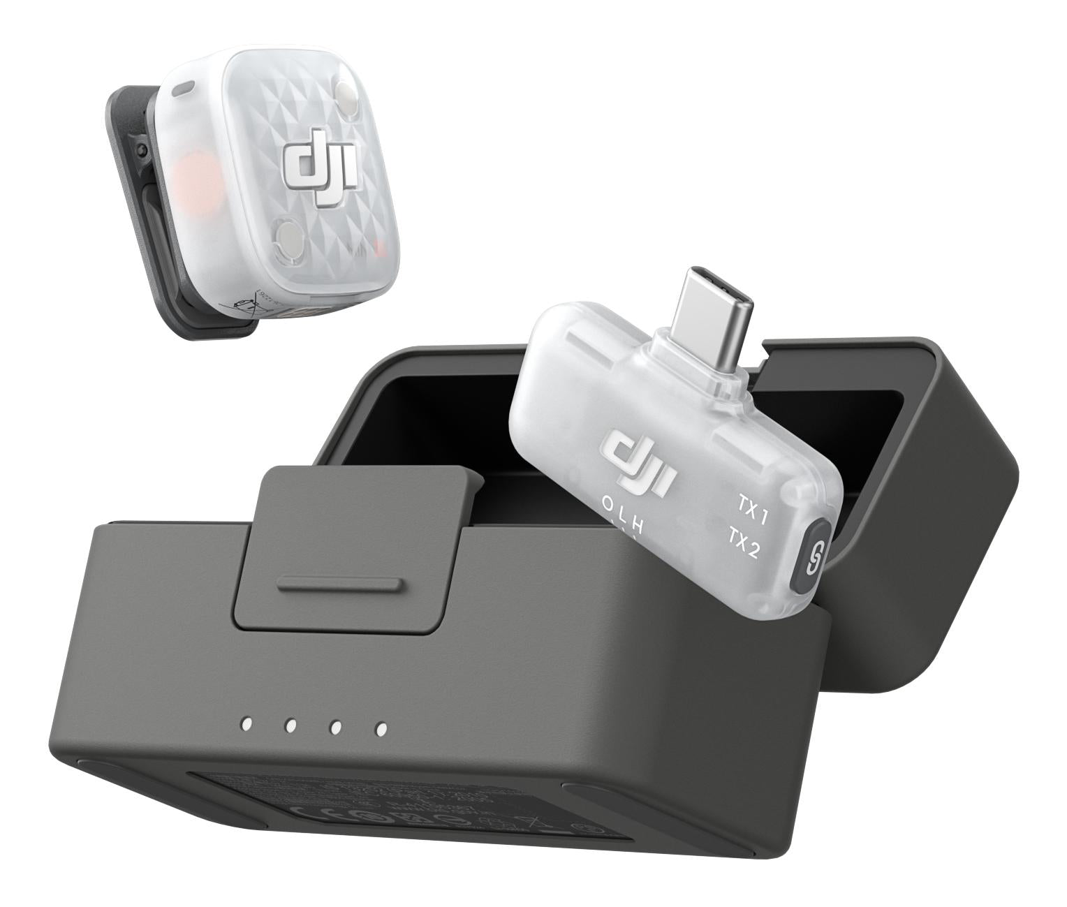 Dji Mic Mini 2s    Tx     Mobile Rx   Opladningsetui  Mikrofon Geekd Dk