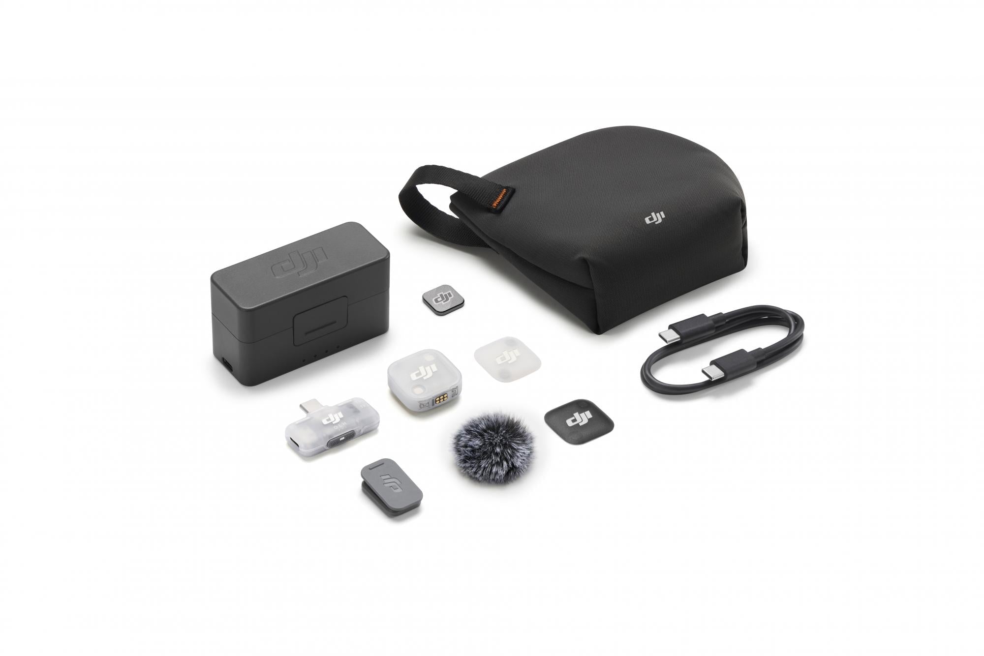 Dji Mic Mini      Tx     Mobile Rx   Opladningsetui  Mikrofon Geekd Dk