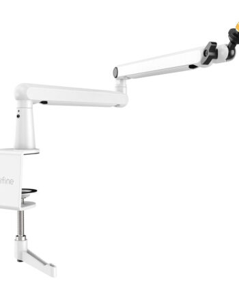 Fifine Bm88w Lavprofileret Mikrofonarm Hvid Geekd Dk