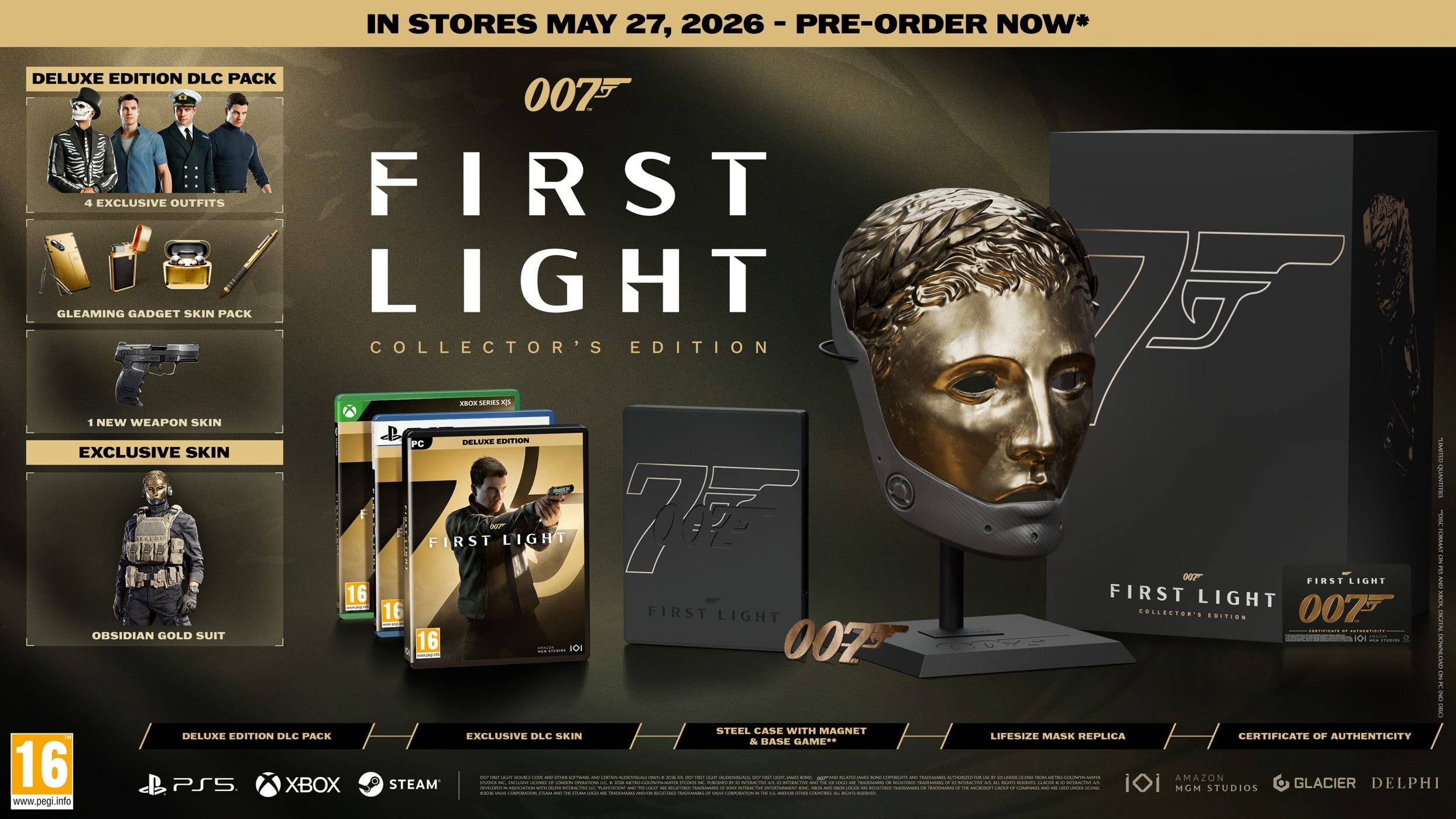 007 First Light   Collector Apos   Edition   Xbox Series   Xbox Series   Spil Geekd Dk