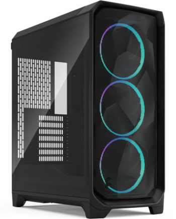 Fractal Design Meshify   Black Rgb Tg Light Tint Kabinet Geekd Dk