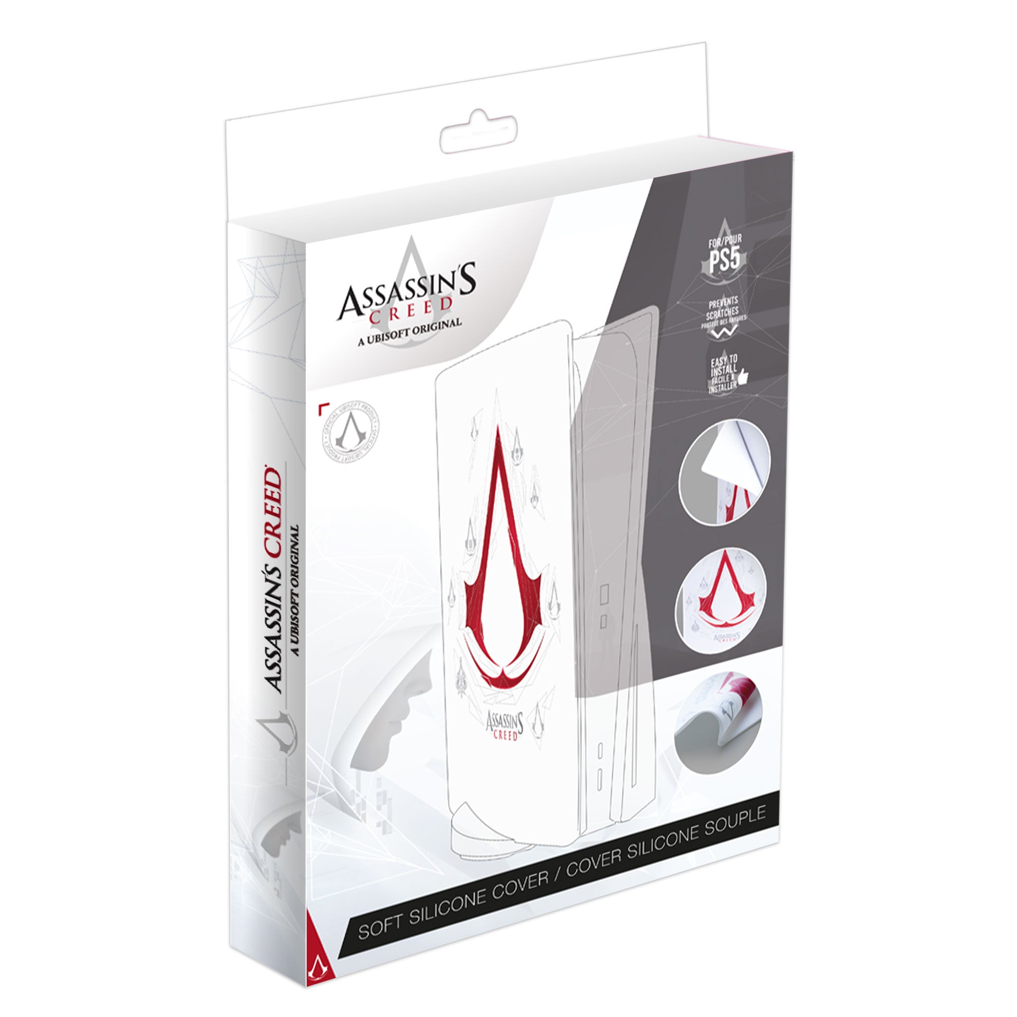 Freaks And Geeks Assassin Apos   Creed Silikonecover Til Ps5 Konsol Cover Geekd Dk