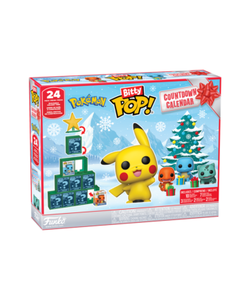 Funko Bitty Pop  Pokémon-julekalender   24 Låger Funko Pop Geekd Dk