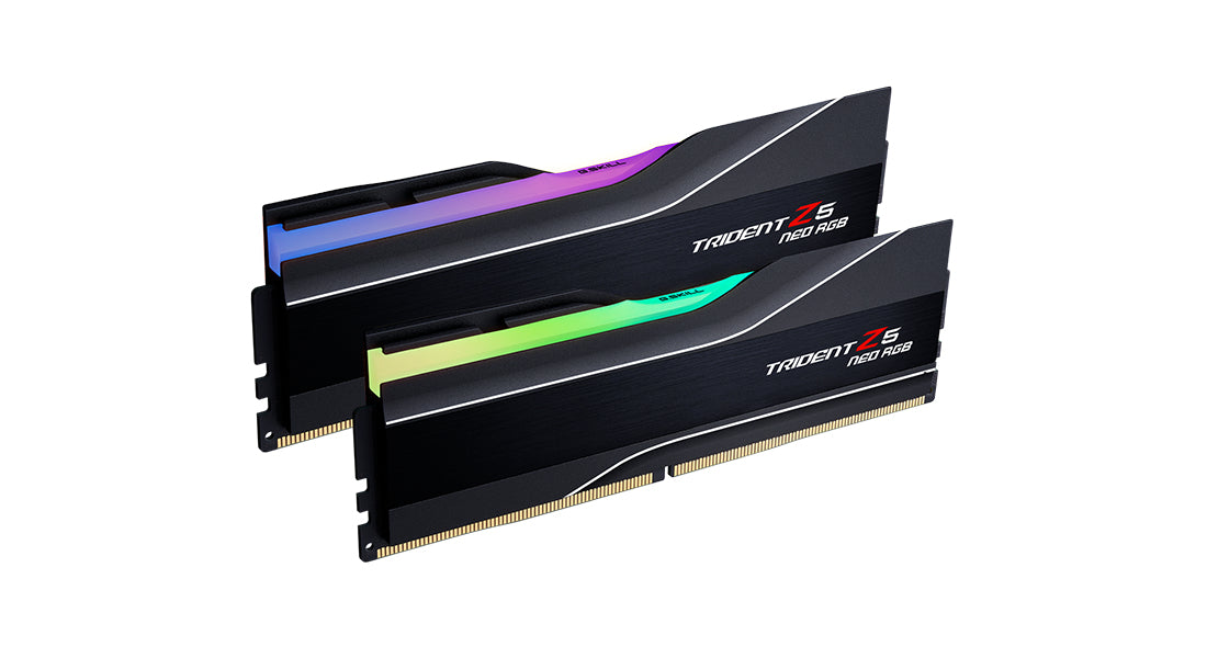 Skill Trident Z5 Neo Rgb Ddr5 32gb Kit 6000mhz Cl32 Ikke-ecc Ram Geekd Dk