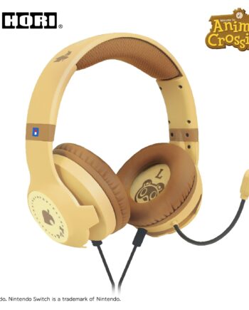 Hori Animal Crossing Gamingheadset   Nintendo Switch     Brun Geekd Dk